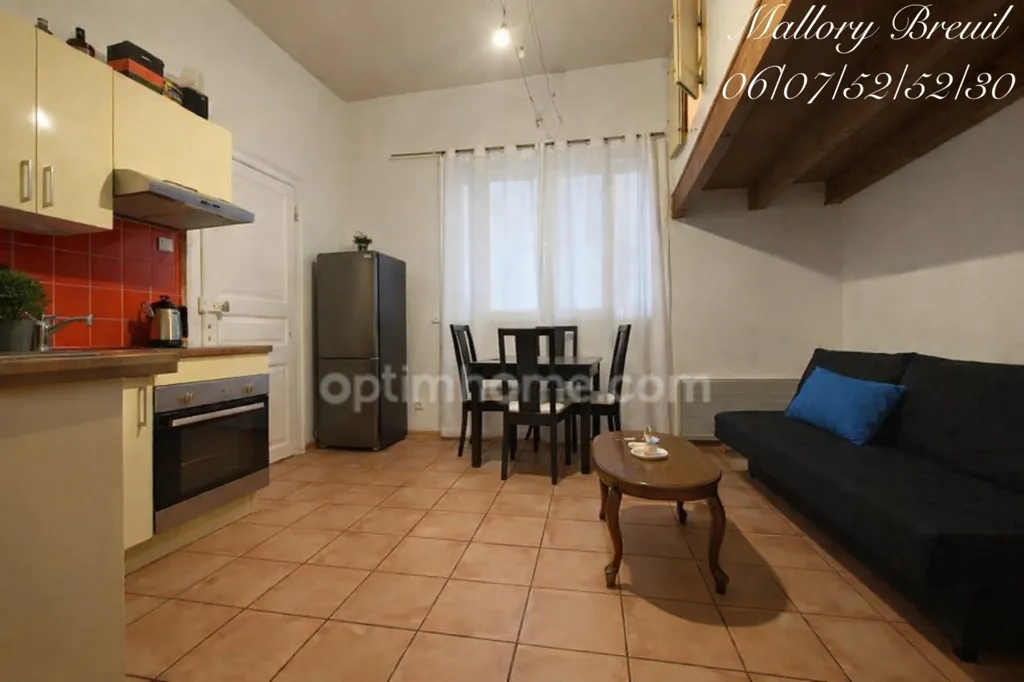 Köök - 2-Bedroom Apartment with Balcony in Sète
