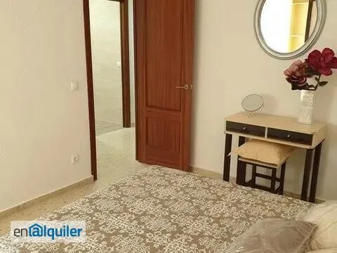 Bedrooms - Modernised Apartment with Balcony in Córdoba