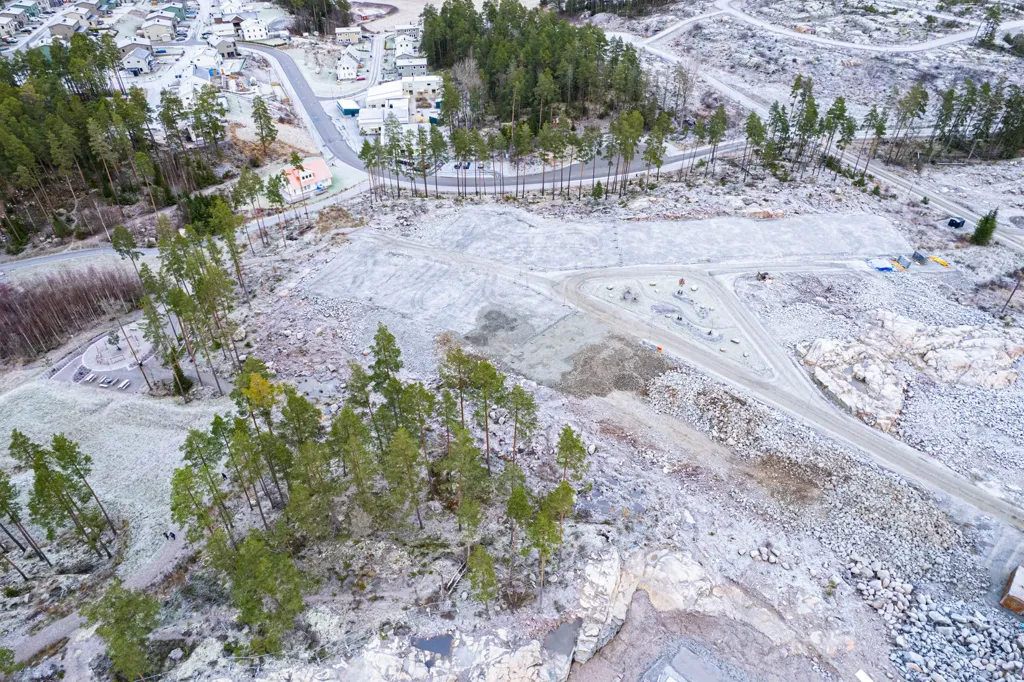Vue aérienne - Plot with Panoramic View in Skölsta