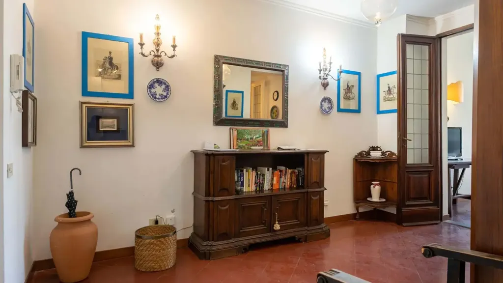 Entrée - Elegant Apartment with Lungarno View in Florence
