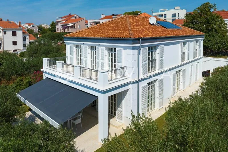 Vue aérienne - Modern Villa, First Row Sea View in Diklo, Zadar