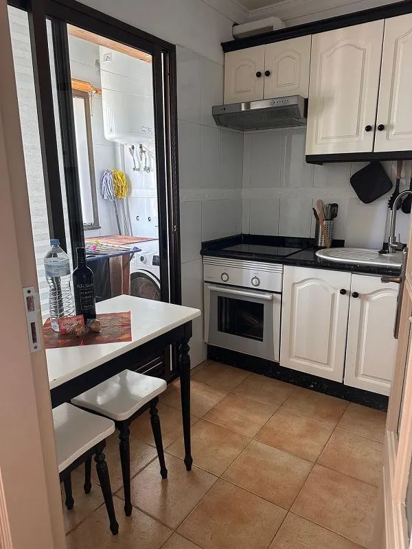 Kitchen - Duplex with Sea View in San Cristóbal de La Laguna