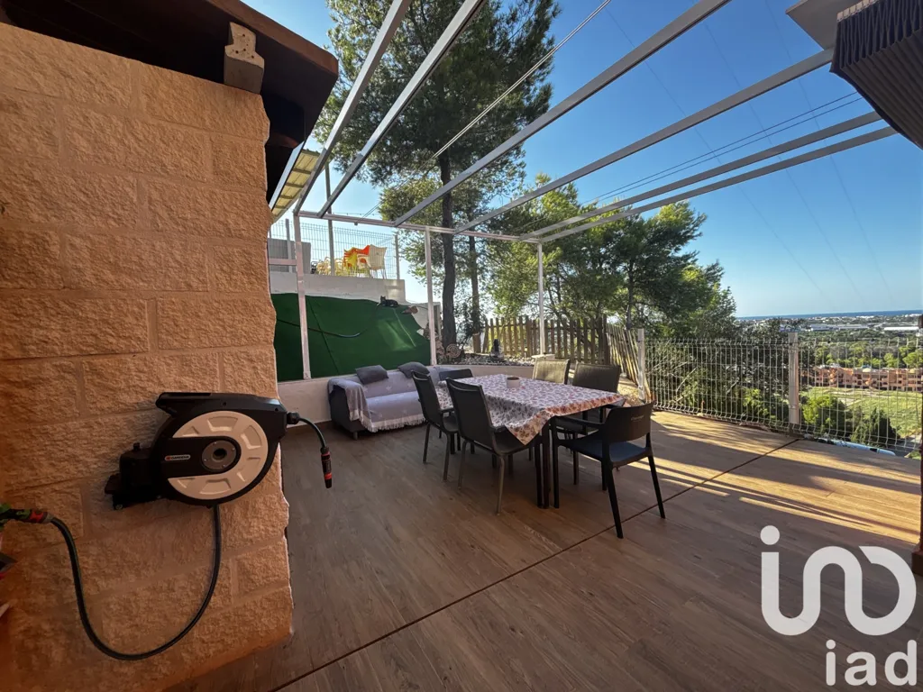 Terrasse - Duplex Chalet with Sea Views in La Pedrera