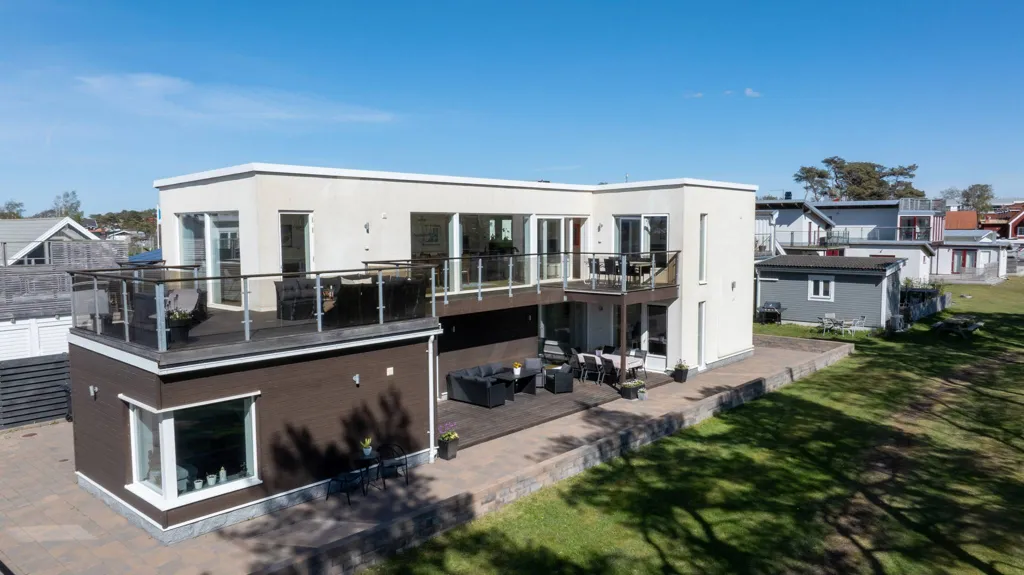 7-toaline maja asukohas Laholms kommun