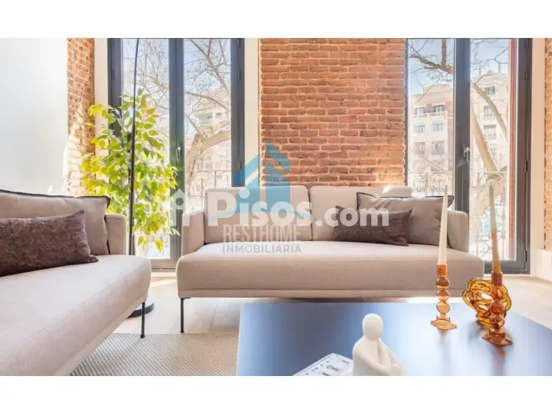 Séjour - Fully Furnished Flat with Balconies in Goya