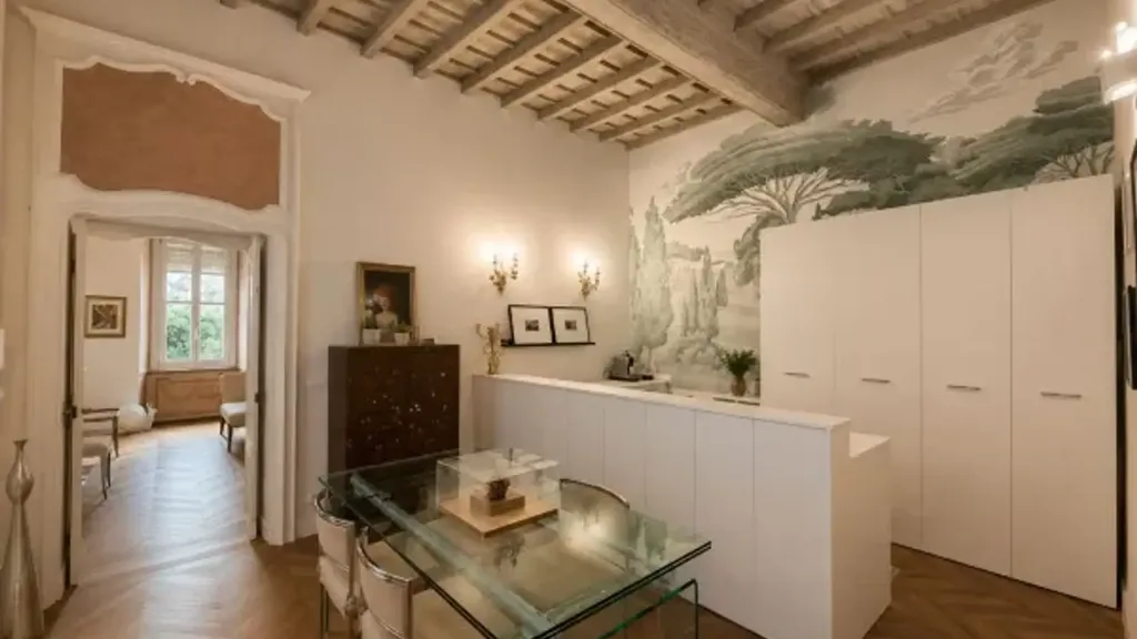 Salle à manger - Charm Apartment with Historic Features in Turin