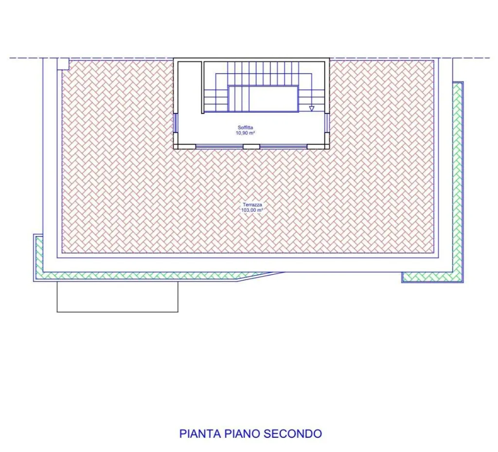 Plan - Bifamiliar Villa with Panoramic Terrace in Siniscola