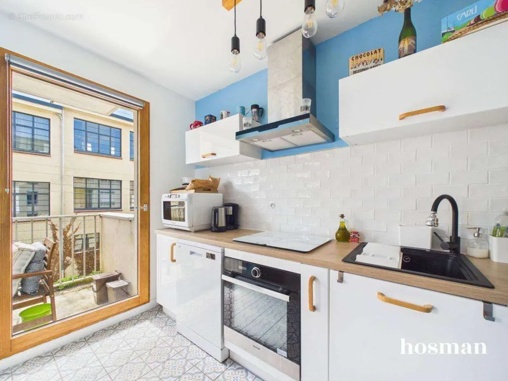 Cuisine - Appartement T2 avec Balcon au Quartier Sainte-Thérèse à Nantes