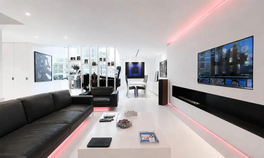 Séjour - Loft Duplex Lumineux à Bruxelles Midi