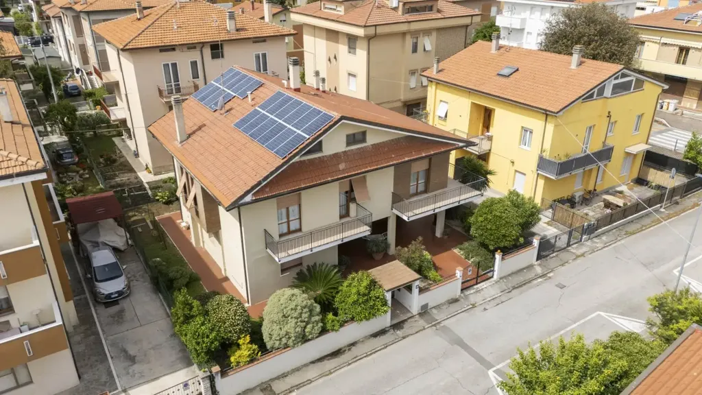 Õhuvaade - Bifamiliar Villa with Terrace in Senigallia