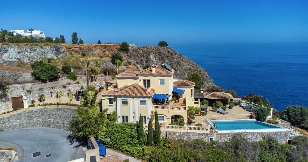 Õhuvaade - Luxury Villa with Pool in Almuñécar, Andalusia