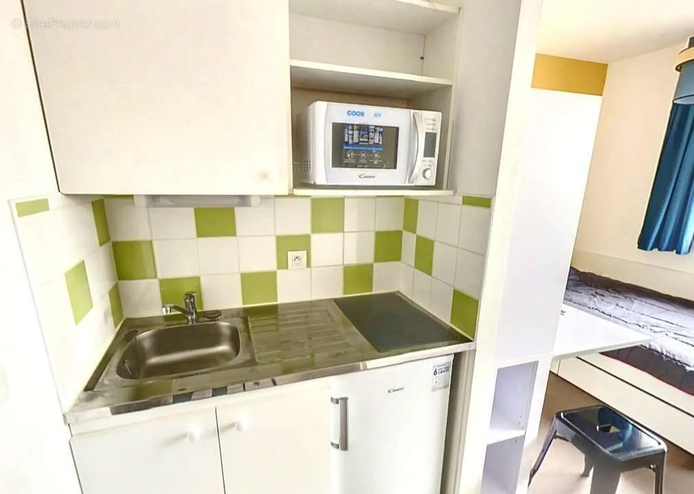Köök - Student Studio with Parking in Roubaix