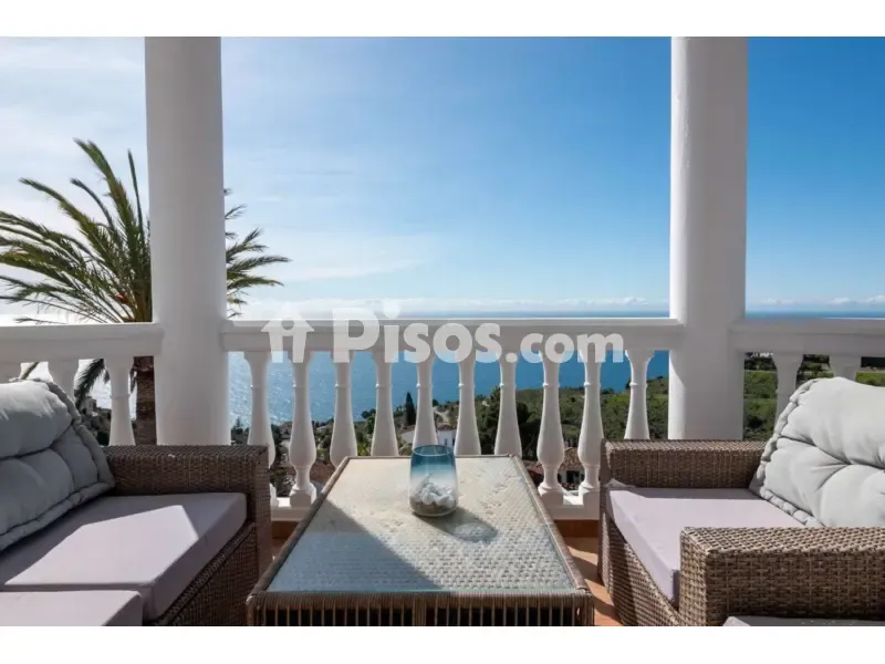 Terrass - Chalet with Sea Views in Salobreña