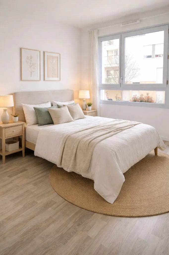 Chambres - Appartement 4 Pièces avec Piscine à Mantes-la-Ville