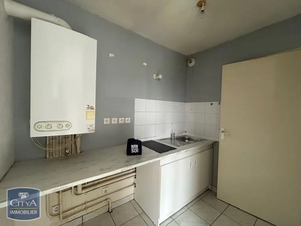 Köök - Top-Floor Apartment with Balcony in Morsbach