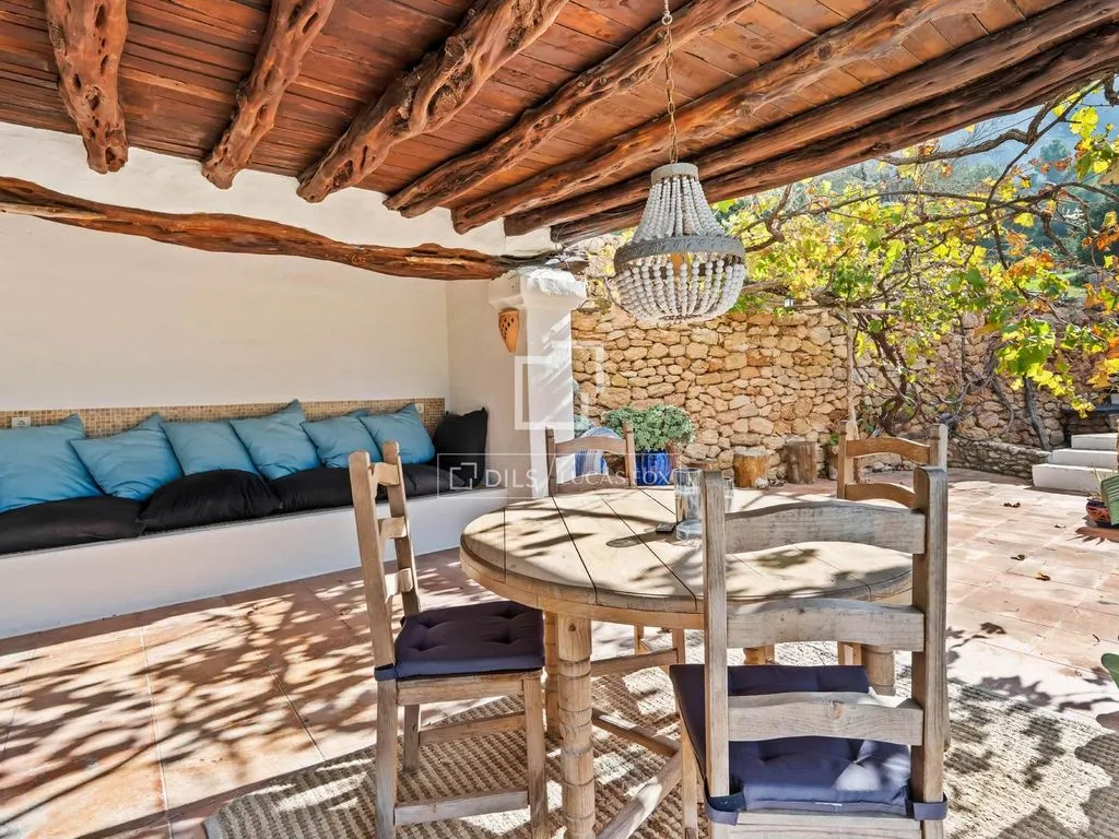 Terrasse - Restored Finca with Sea View in San Jose