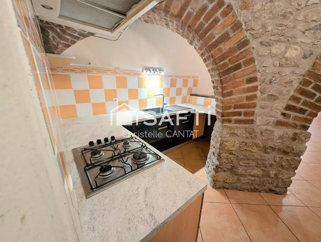 Cuisine - Appartement 4 Pièces avec Jardin à Montluçon