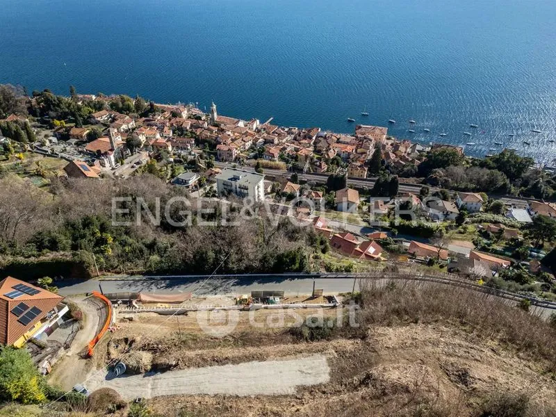 Õhuvaade - Buildable Plot with Lake View in Belgirate