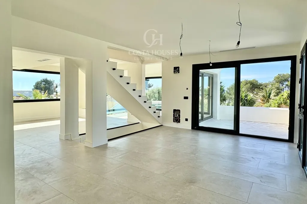 Séjour - Modern Villa with Sea View in Jávea