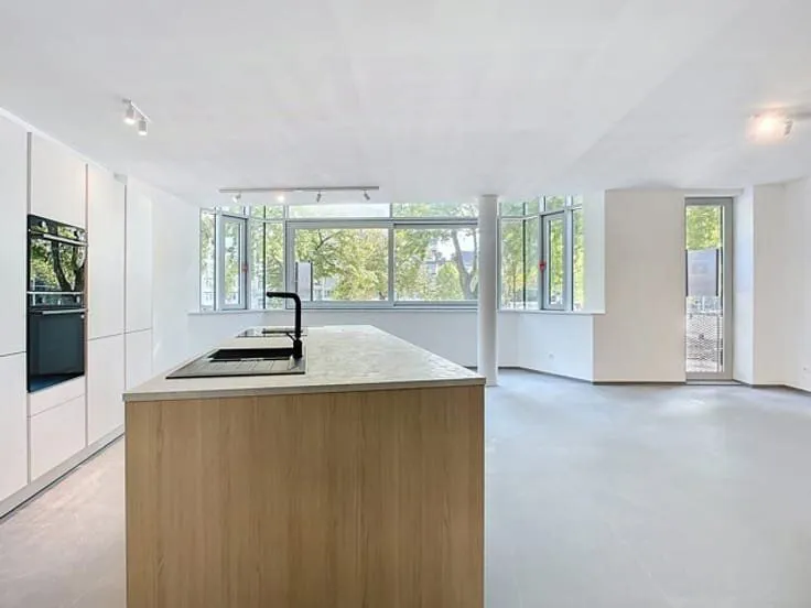 Cuisine - Appartement au Calme sur le Boulevard d'Avroy à Liège
