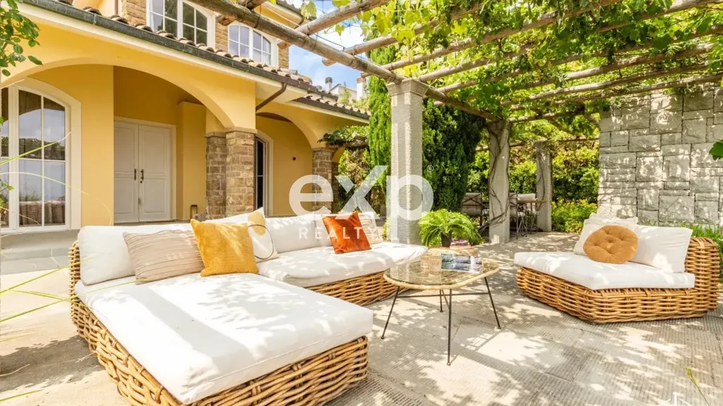 Terrasse - Villa with Saline Pool in Montaione