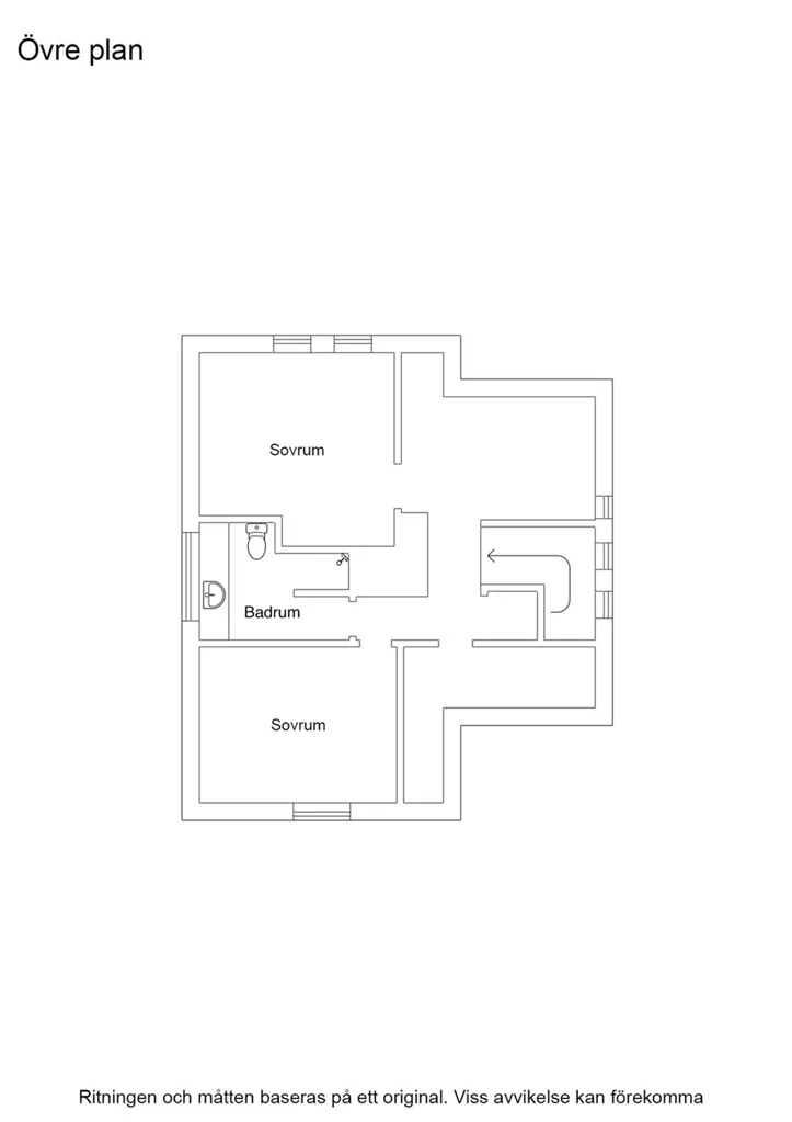 Planimetria - Villa with 5 Bedrooms in Lund