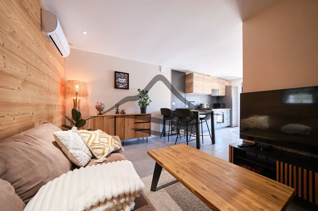 Séjour - T3 Duplex Inversé avec Terrasse à La Motte-Servolex