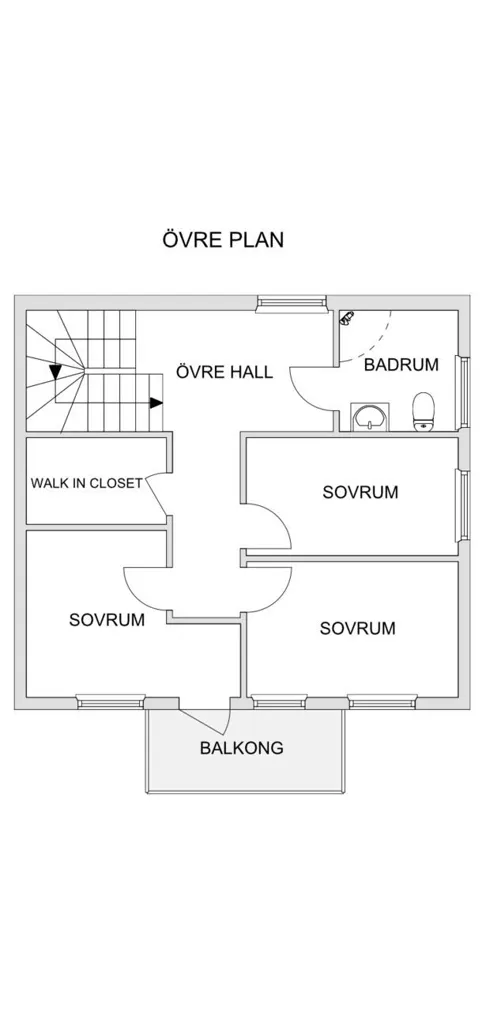 Plan - Townhouse with Garden in Österskär