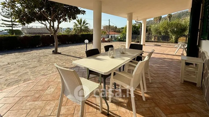 Terrasse - Villa with Sea View in Ricadi