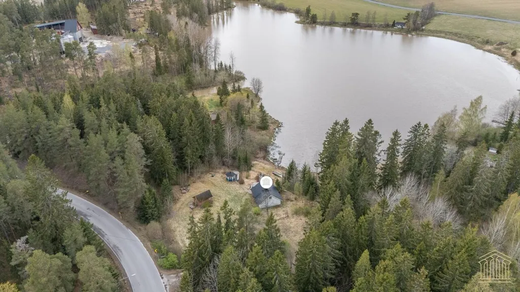 Vista aerea - Cottage with Lake View in Somero