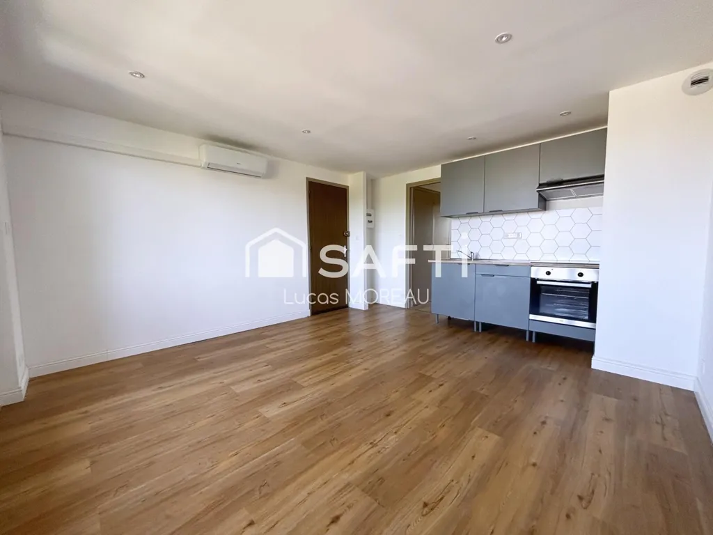 Cuisine - Appartement Rénové avec Balcon à Montauban