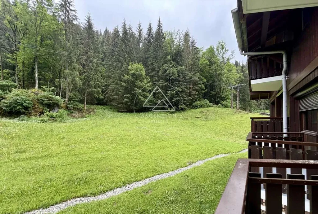 Jardin - Studio avec Coin Montagne et Balcon à Morzine