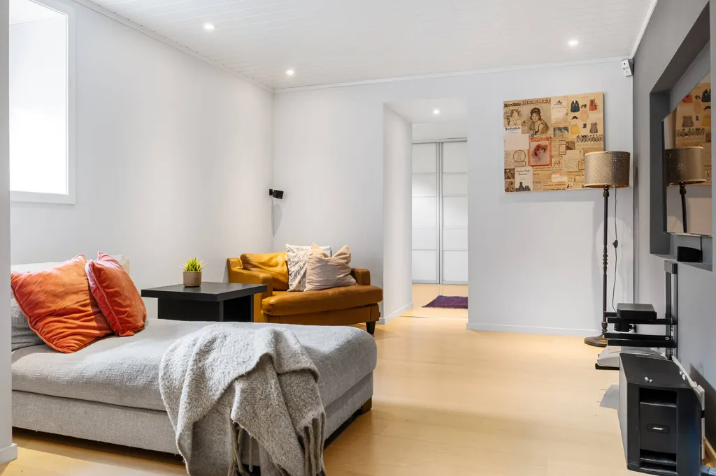 Soggiorno - Casa di 6 locali a Fjellhamar
