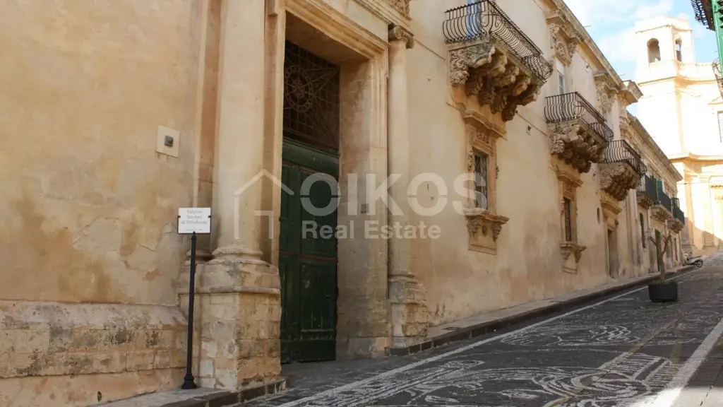 Exterior - Restored Townhouse with Terrace in Noto