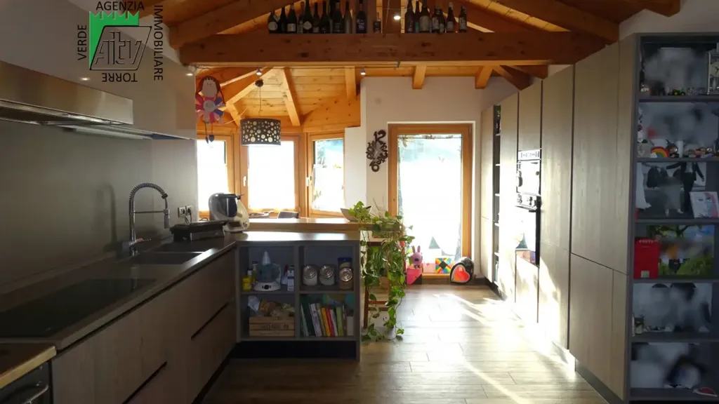 Cucina - Villa with Mountain View in Sporminore