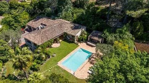 Vue aérienne - Maison avec Vue Mer à Cannes