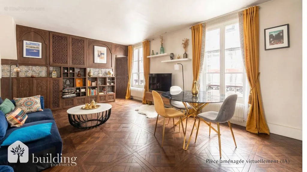 2-toaline korter asukohas Paris-17e