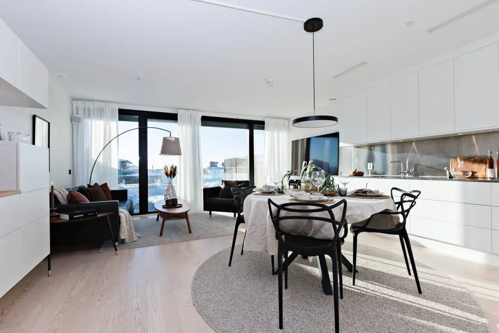 Salle à manger - Penthouse with Terrace in Umeå