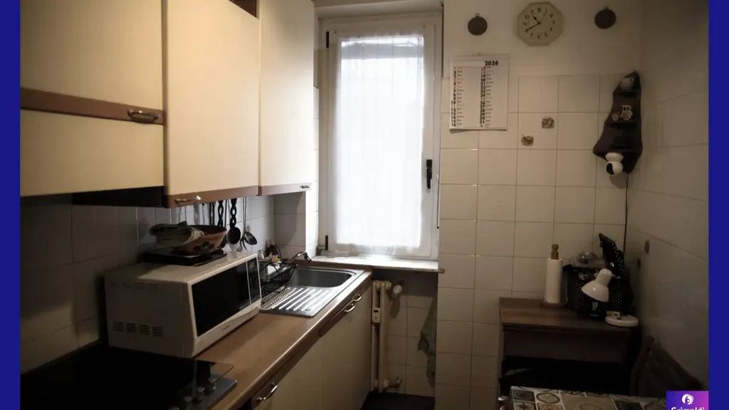 Köök - Modernised Apartment with Balcony in Milan