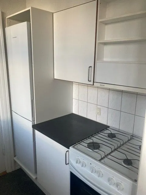 Cuisine - 2-Bedroom Flat with Cycle Yard in Vestbyen