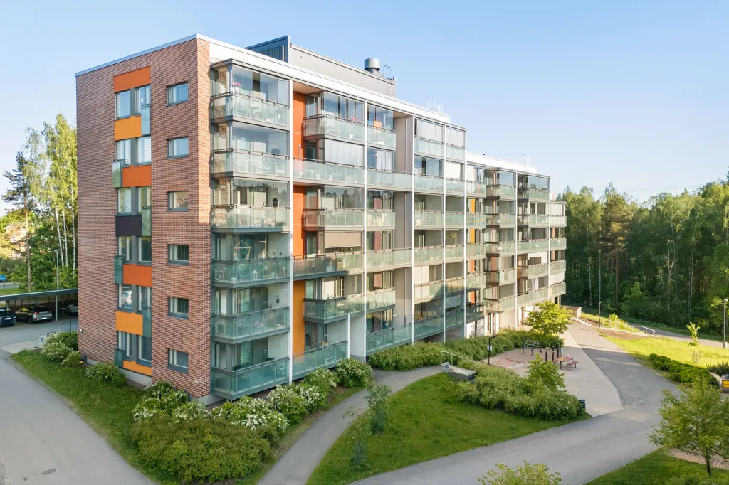 Vue aérienne - Modern Apartment with Sauna in Kaivoksela, Vantaa
