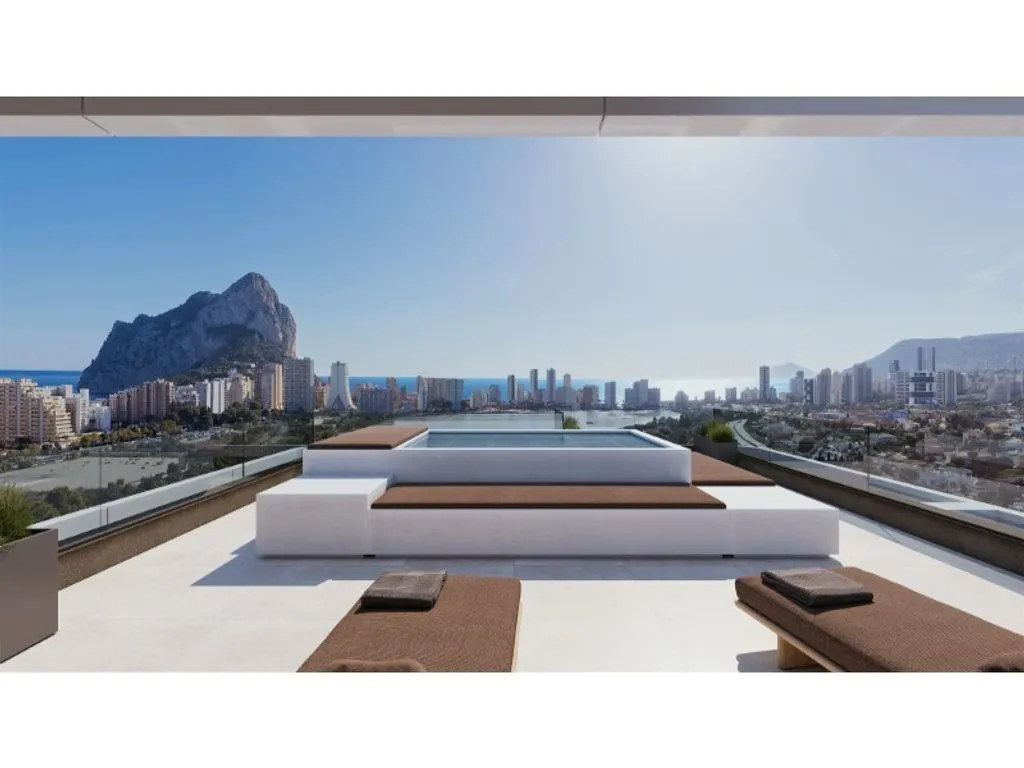 Terrasse - Luxury Flat with Pool in Calpe