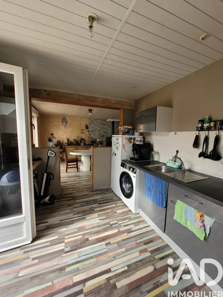 Kitchen - Renovated Villa with Two Terraces in Plerguer