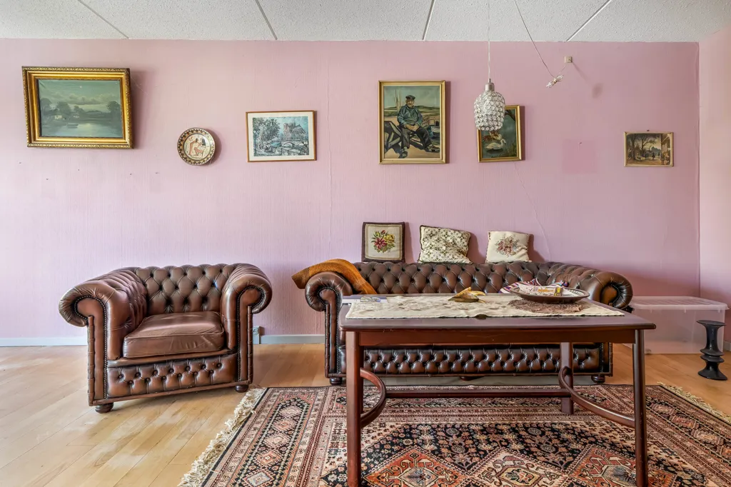 Séjour - Apartment with Garden in Hillerød