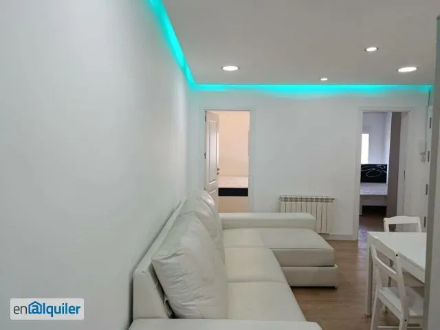 Living Room - Fully Furnished Flat with Ascensor in Latina
