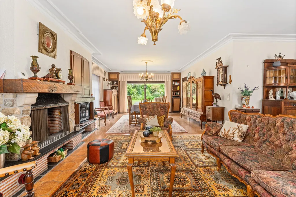 Séjour - Villa à Renover près de la Leie à Bissegem