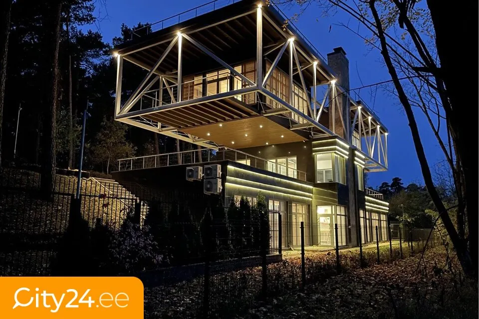 Exterior - Architectural Gem by the Lake in Latvia