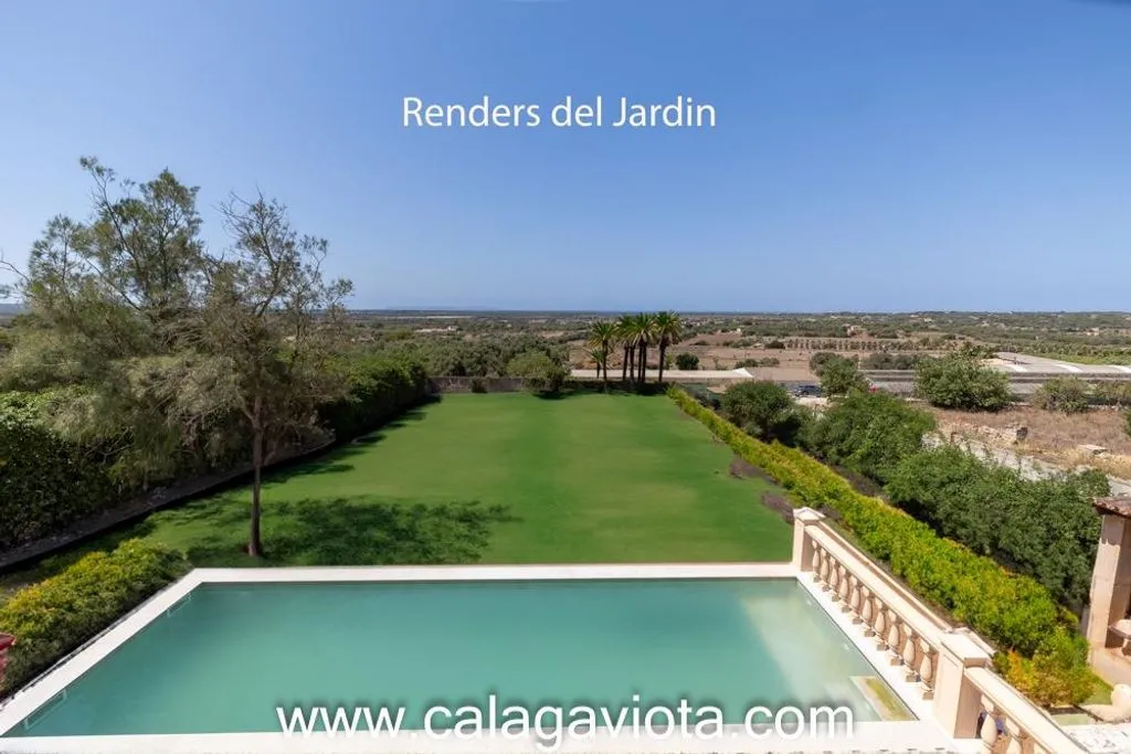 Vue aérienne - Chalet with Sea Views in Ses Salines