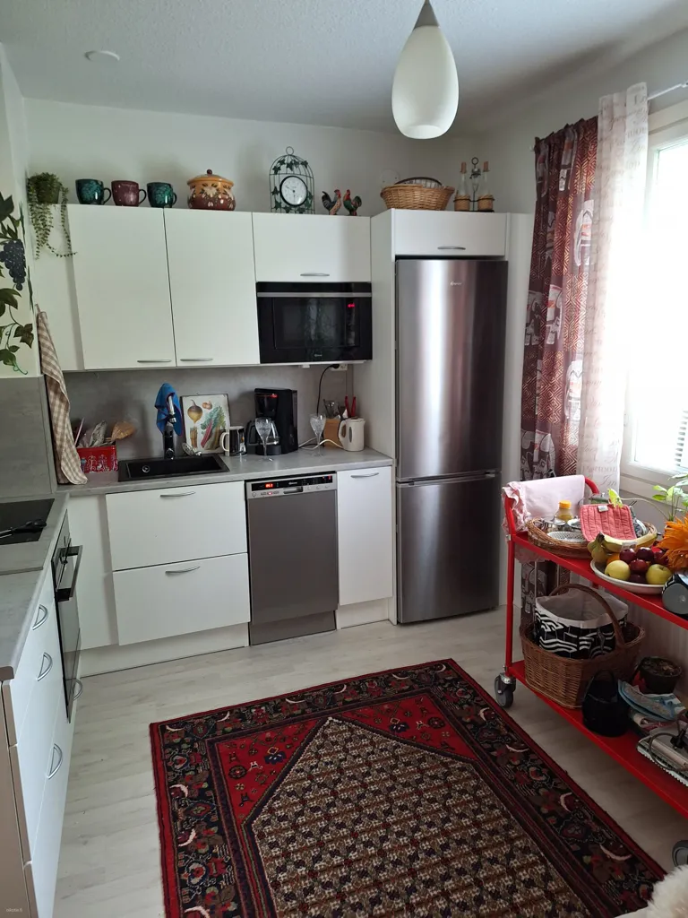 Köök - Apartment with Sauna in Iisalmi