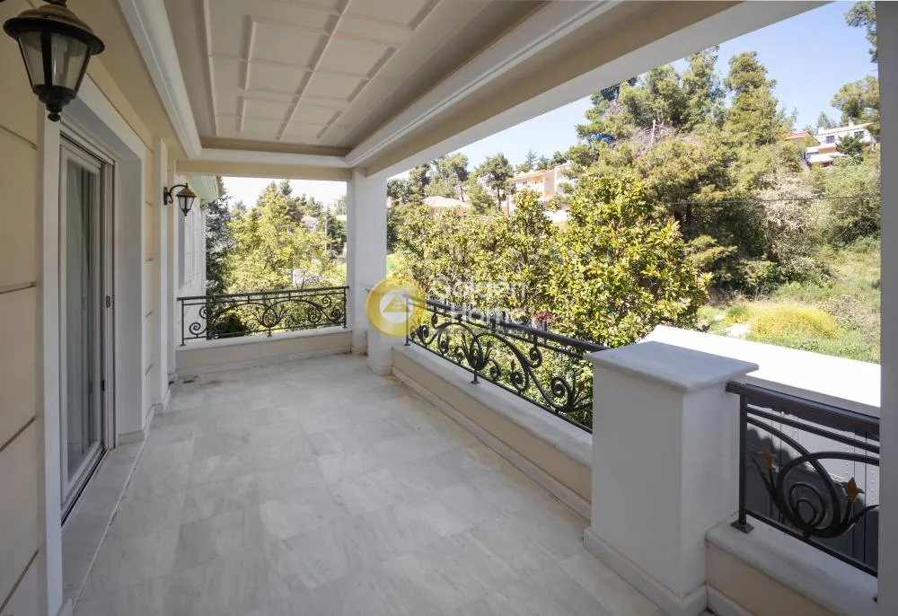 Terrasse - Modern Villa with Sea View in Dionysos Centre